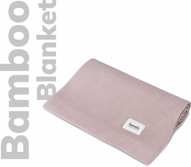 Soft Bamboo Blanket Blue – Pink