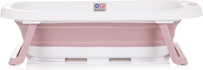 Chipolino folding bathtub with bath support pink