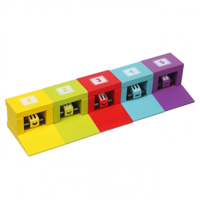 Cubika Fun Race Wooden Construction Set