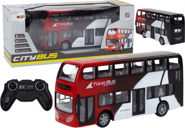 Autobus a Due Piani Telecomandato con Luci RC