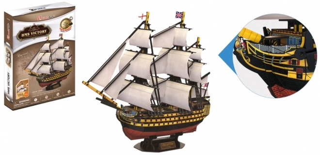 3D Puzzle Sailboat HMS Victory