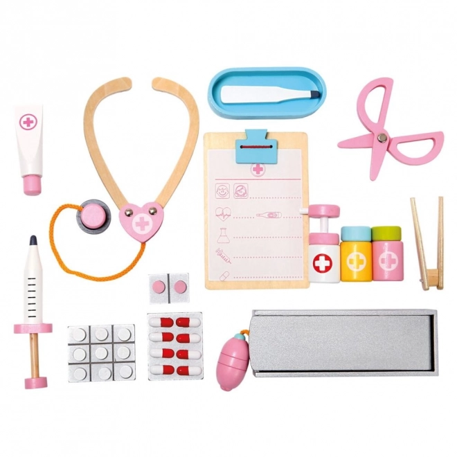 Bino wooden doctor set