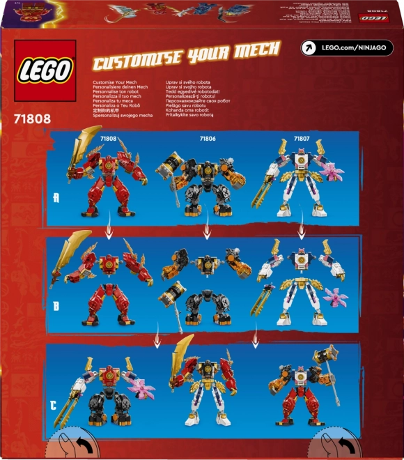 LEGO Ninjago Kai's Fire Elemental Mech