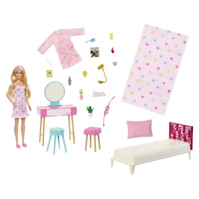 Barbie Doll Bedroom Playset