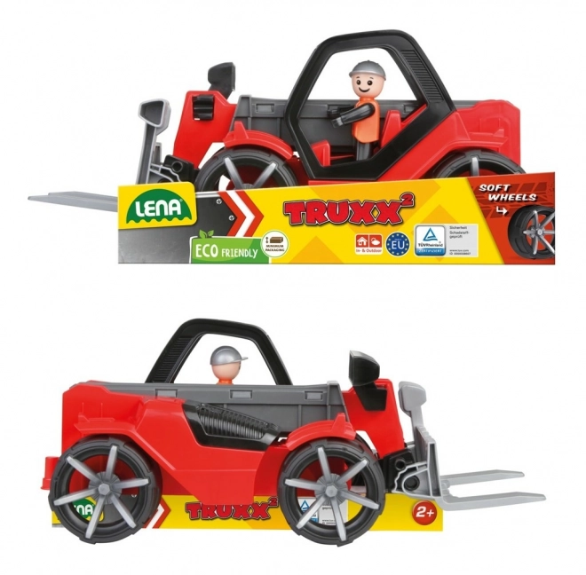 Lena Friction Loader Truck with Rubber Wheels for Kids