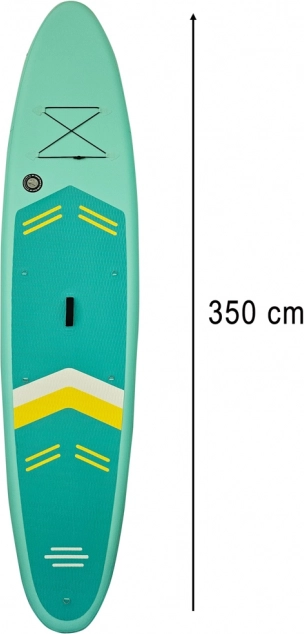 Paddleboard nafukovací 350 cm s příslušenstvím a sedadlem
