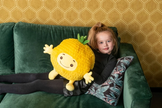 Cozy plush pineapple pillow 3 in 1