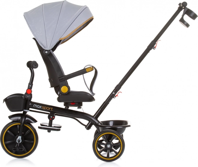 Chipolino Tricycle with Canopy Max Sport 2in1 Ash Grey