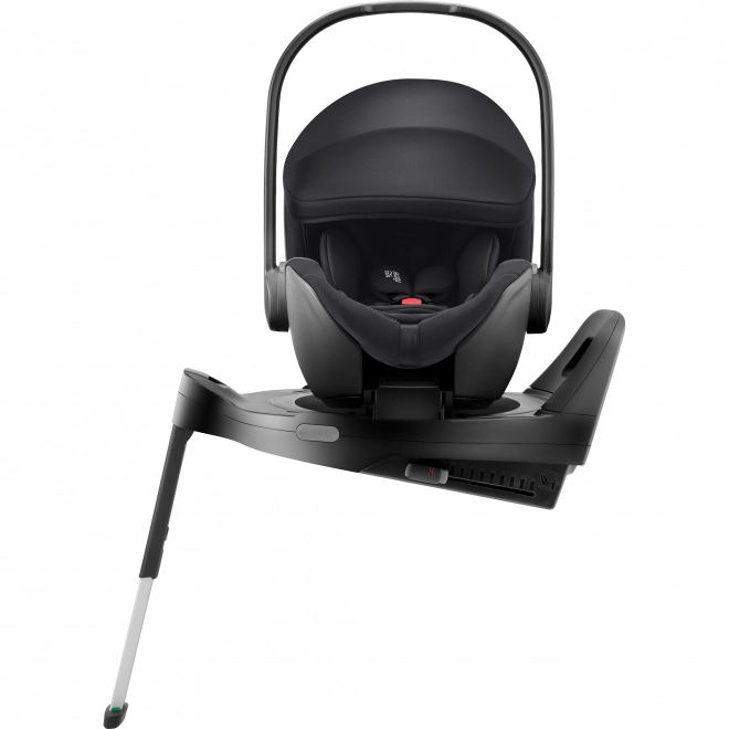 Smile Stroller 5Z Set with Deep Bassinet and Baby-Safe Pro Vario Base 5Z in Space Black