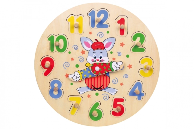 Wooden Educational Clock Puzzle