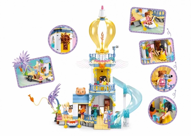 Sluban Girls Dream Treasure Hunt Lighthouse Set