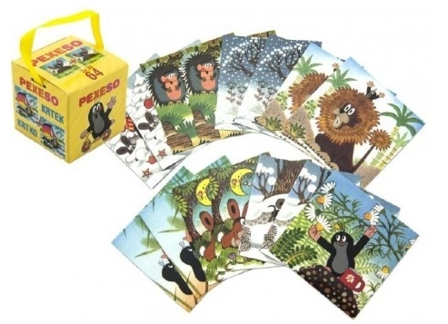 Memory Game Mole in Cardboard Box