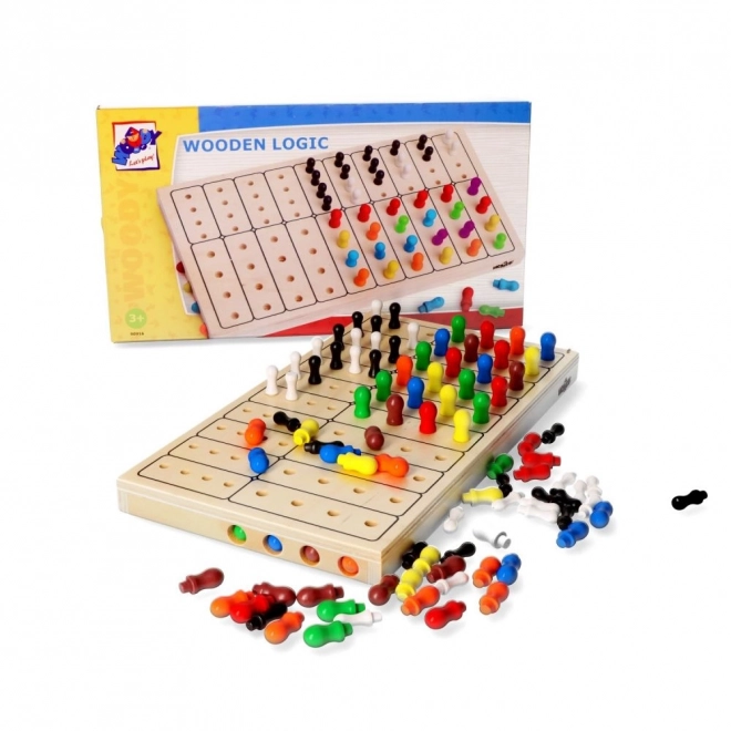 Wooden Logic Game Mastermind