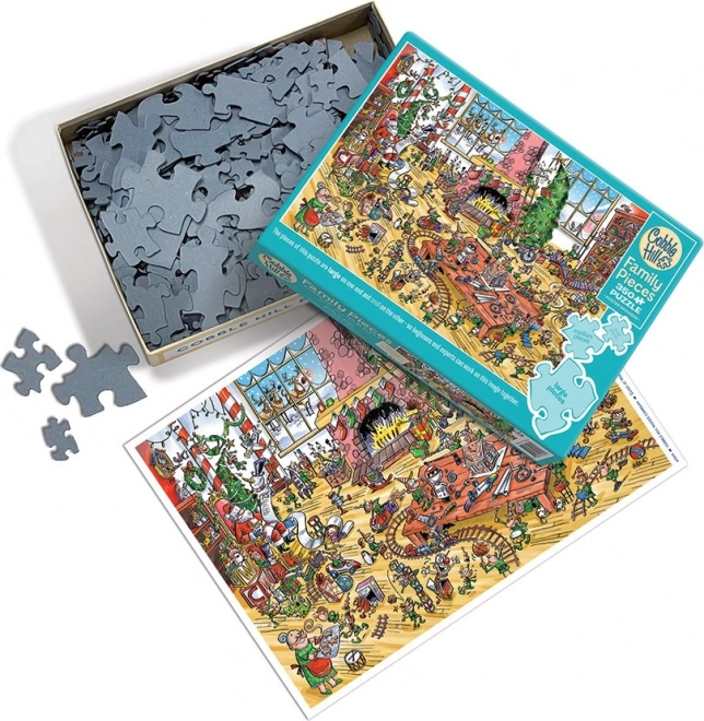 Family Puzzle by Cobble Hill - Busy Elves