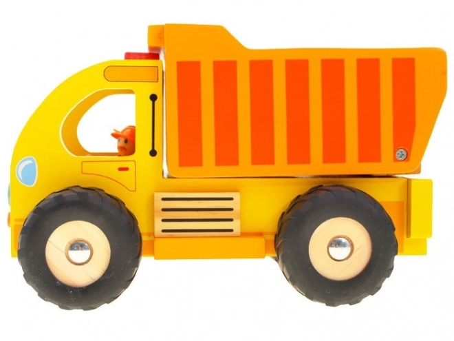 Wooden Dump Truck Toy