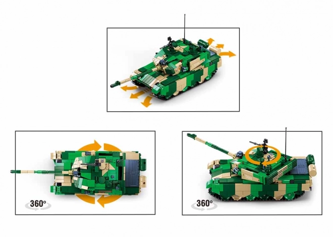 Sluban R/C ZTZ-99AS Remote Control Tank