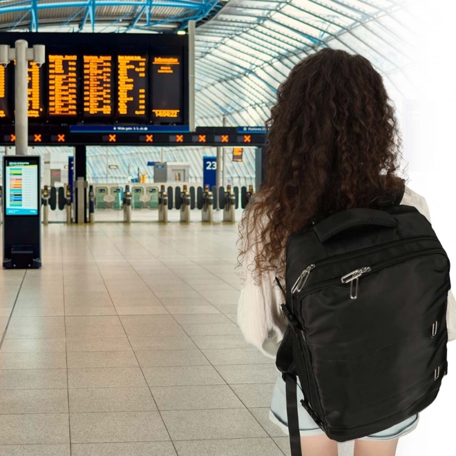 Waterproof travel backpack for airplane luggage