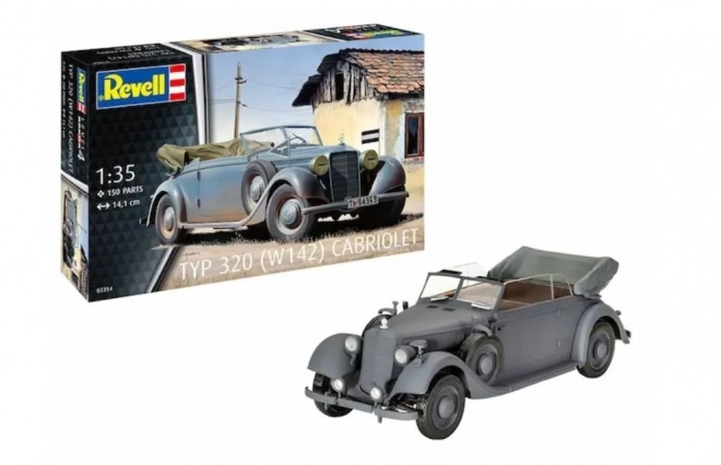 Mercedes-Benz Typ 320 Cabriolet Plastic Model Kit 1/35