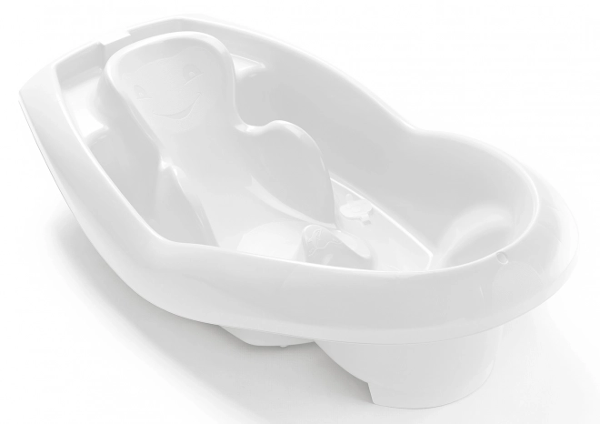 Ergonomic Baby Bathtub Lagoon White