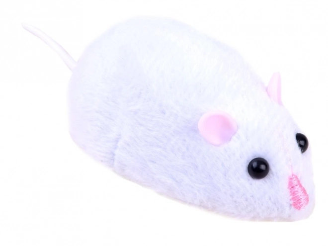 Remote Controlled Toy Mouse – White