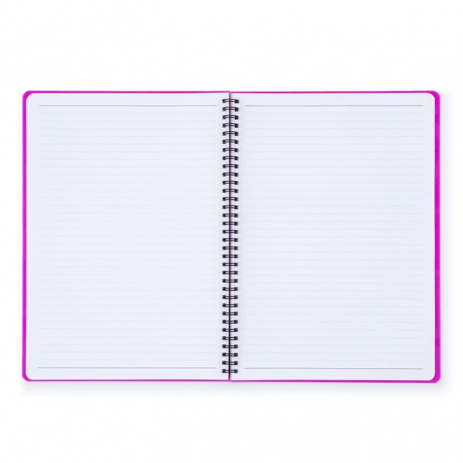 Pink Twin Wire A5 Notebook Neo Colori