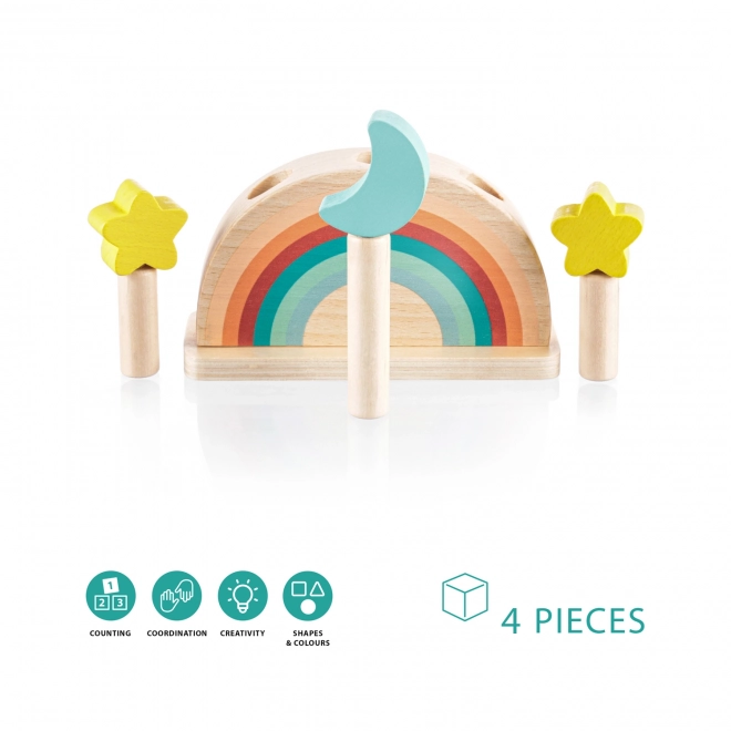 Wooden Pop-Up Toy Night