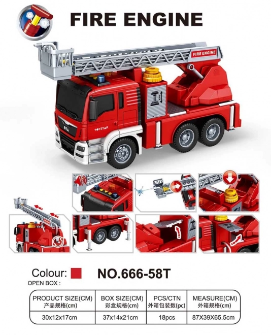 Fire Truck with Water Function