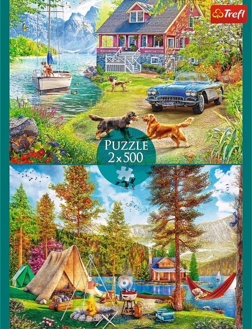 Summer Relaxation 2x500 Piece Puzzles