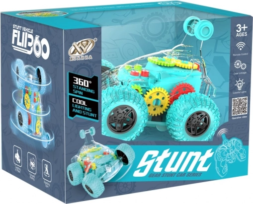 Voiture RC transparente verte