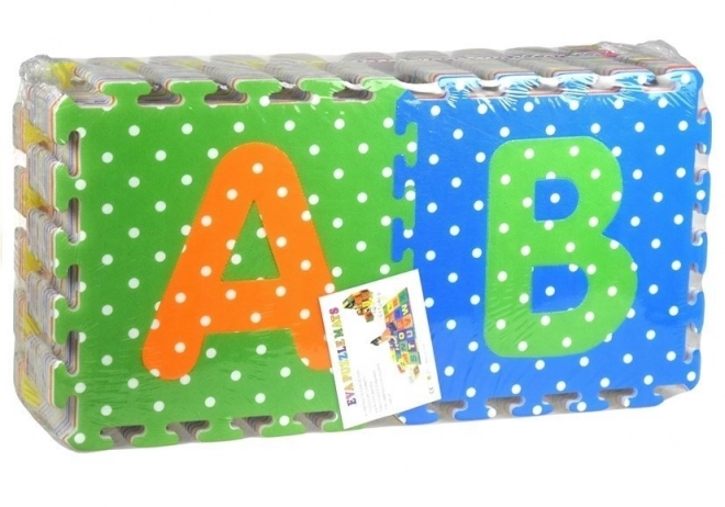 Colorful Foam Alphabet and Numbers Puzzle