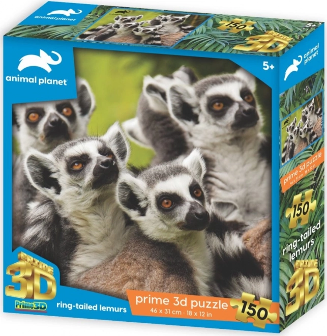 Animal Planet 3D Puzzle Lemur