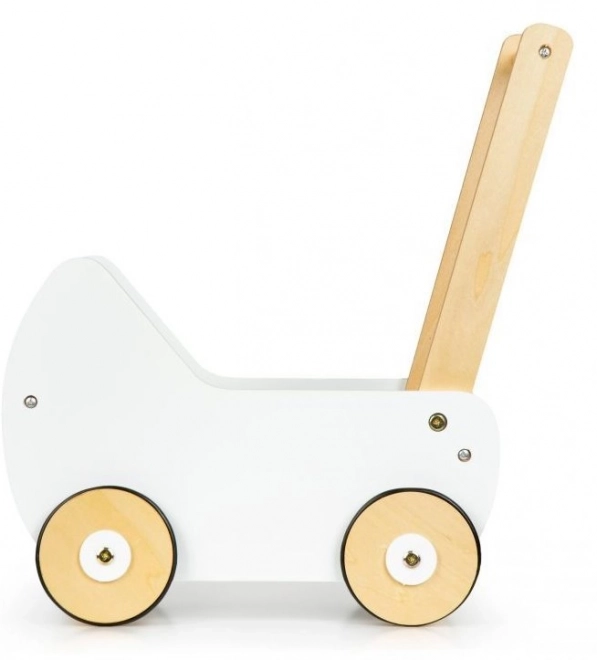 Wooden Doll Pram Stroller Walker Ecotoys