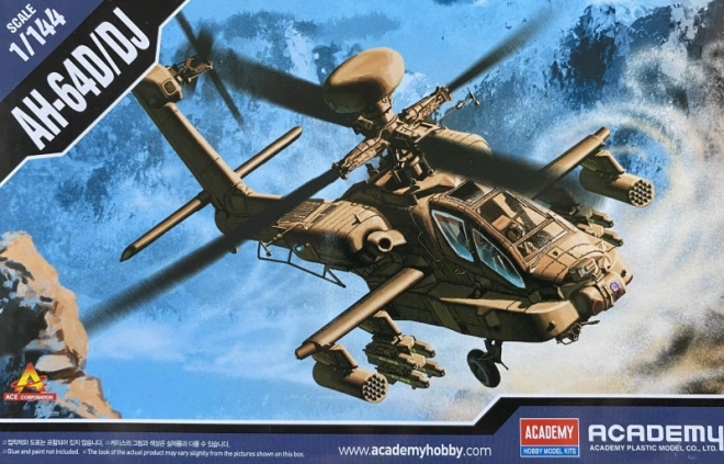 Apache Combat Helicopter Model Kit