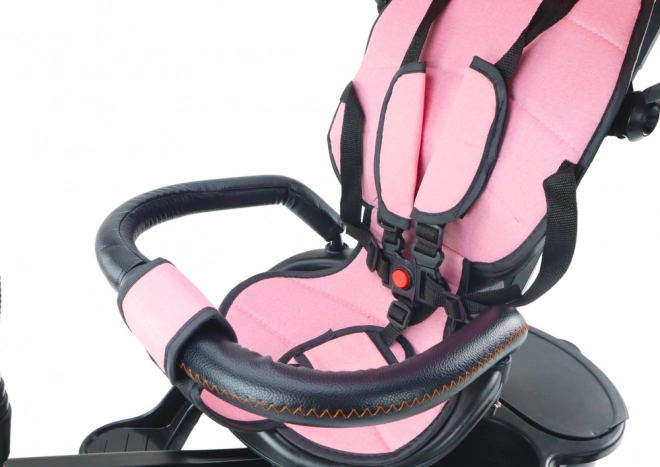 Pink Multi-functional Tricycle for Kids