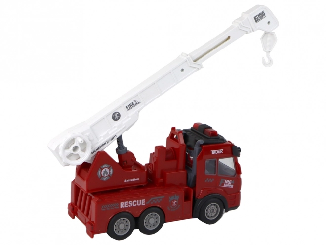 Remote Control Fire Truck with Crane