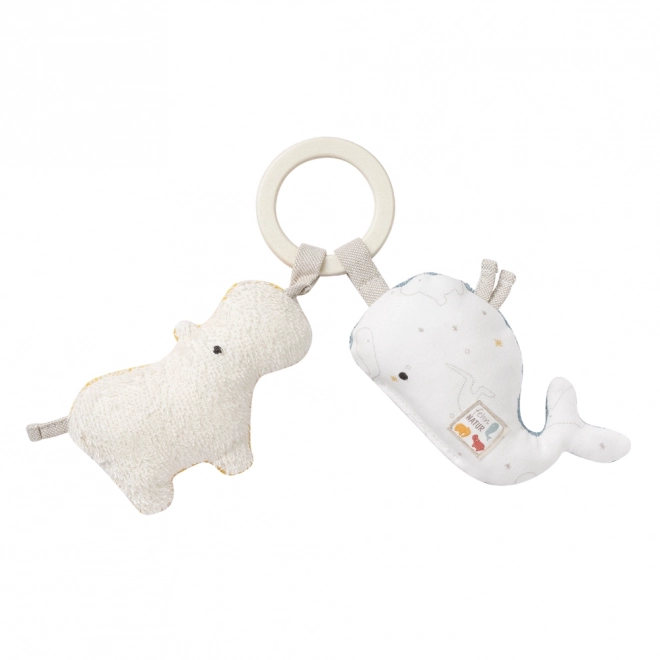 Small Hippo & Whale Toy - FehnNatur