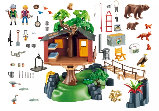 Treehouse Adventure Figurine Set