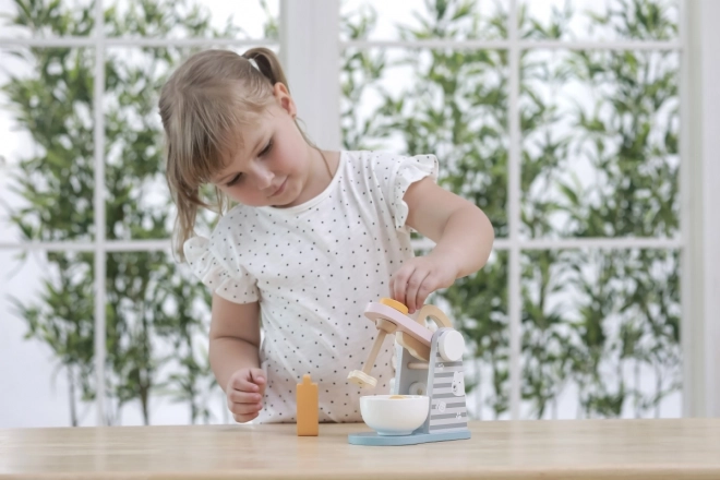 Wooden Toy Mixer