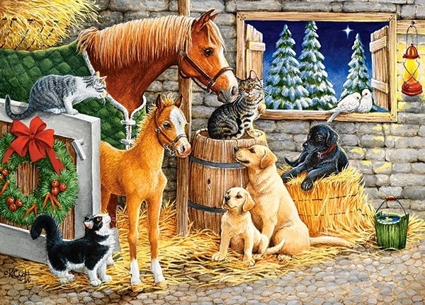 Gathering Friends Jigsaw Puzzle for Kids