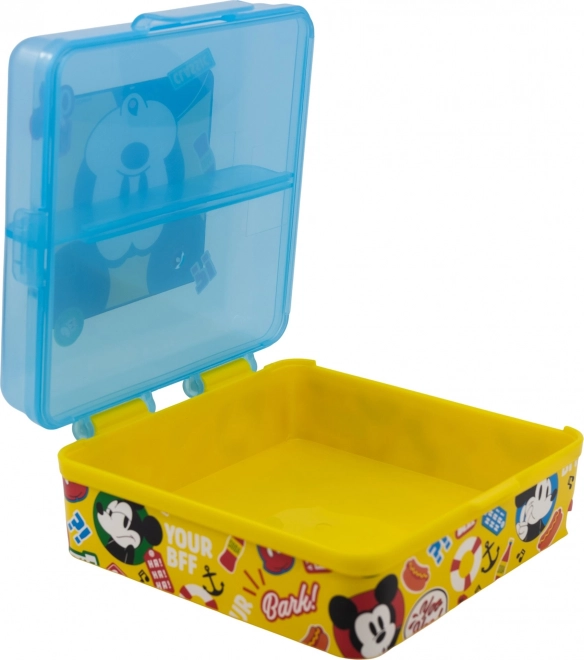 Lunch Box with Compartments Mickey Mouse