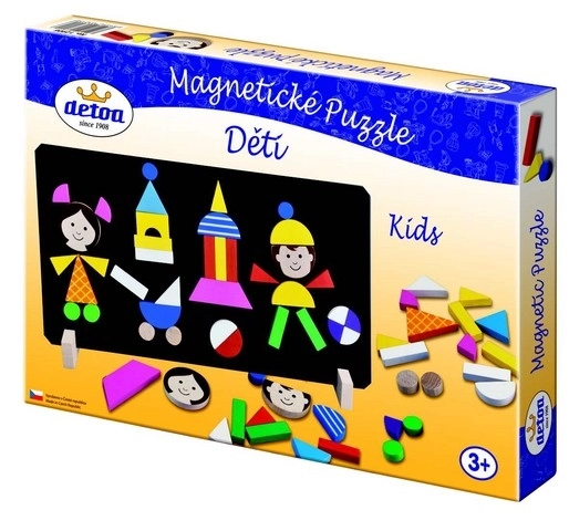 Magnetic Wooden Puzzle for Children