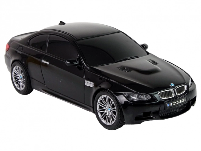 Remote Control BMW M3 Car with Lights Black 1:28 Scale