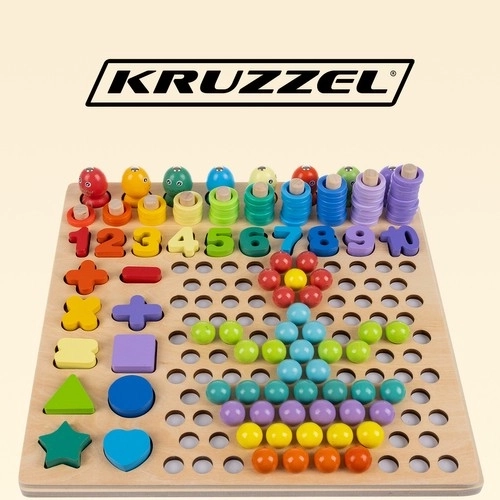 Wooden Bead Puzzle Toy