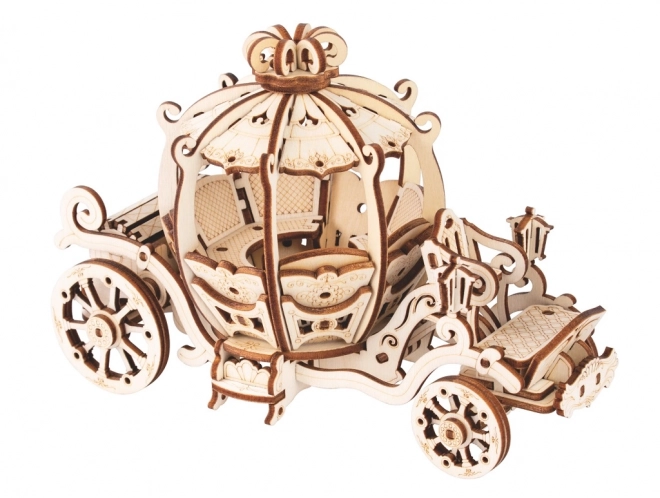 Woodcraft Wooden 3D Puzzle Enchanted Carriage