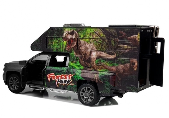 Dinosaur Adventure Camper Black