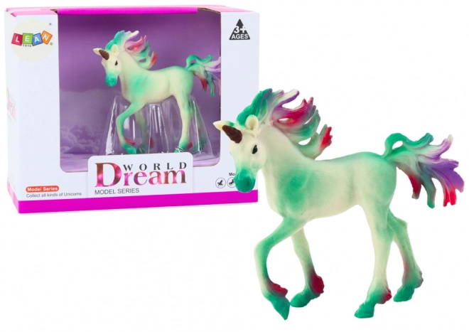 Green Baby Unicorn Figurine