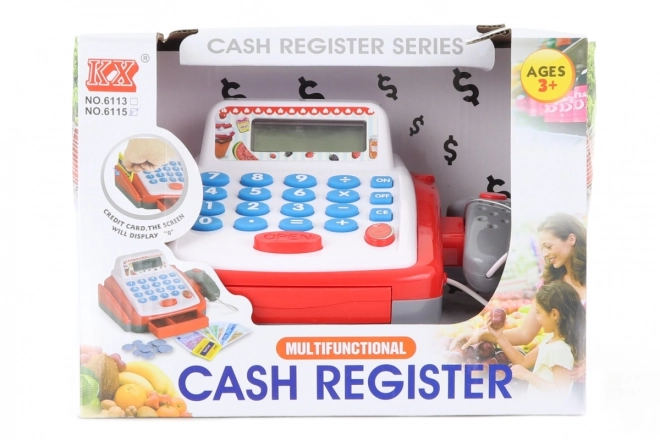 Battery-Powered Toy Cash Register