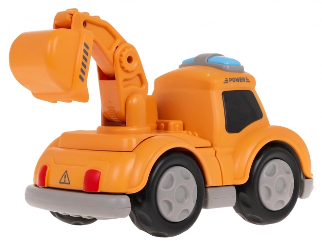 Interactive Magnetic Construction Digger