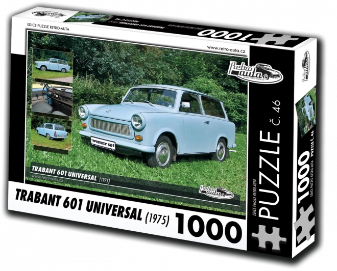 Retro Cars Puzzle Trabant 601 Universal 1000 Pieces