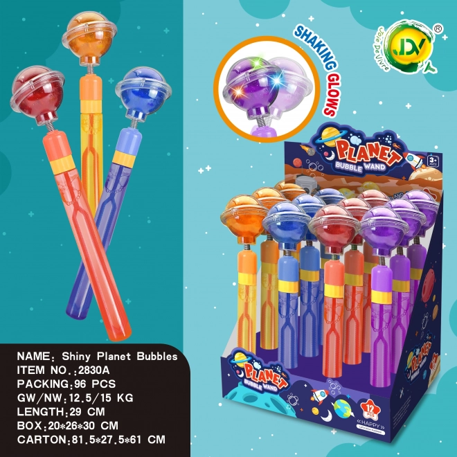 Bubble Wand with Light Effects